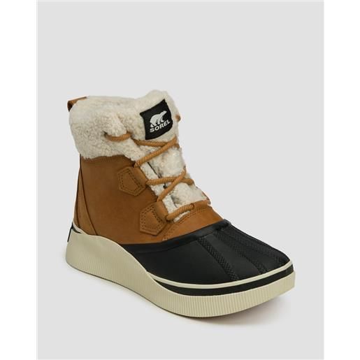 Sorel stivali da neve da donna Sorel out n about™ iv chillz wp marrone-nero