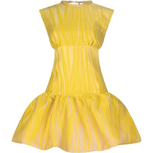 Silvia Tcherassi abito corto nadra - giallo