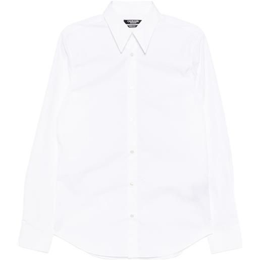 Calvin Klein camicia con ricamo - bianco