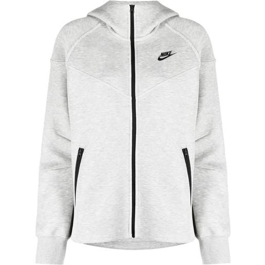 Nike felpa con cappuccio - grigio