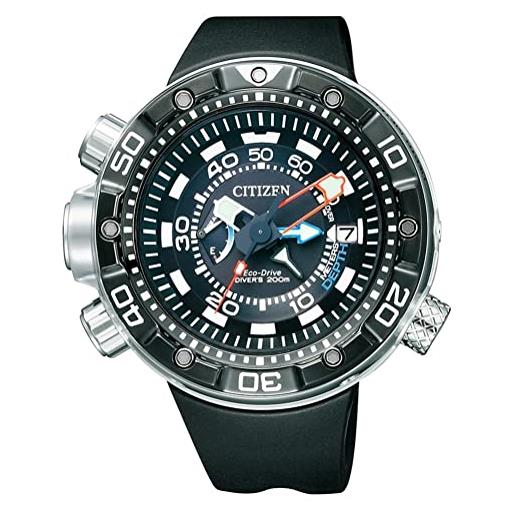 Citizen promaster marine - eco-drive aqualand, orologio uomo