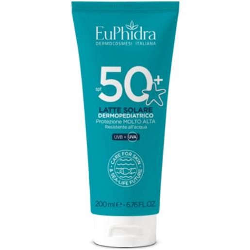 Euphidra uv system lt dermoped 50+ 50 ml + doccia shampoo 2in 1 100 ml