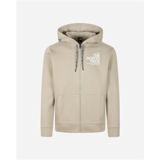 The North Face blanca m - felpa - uomo - grigio