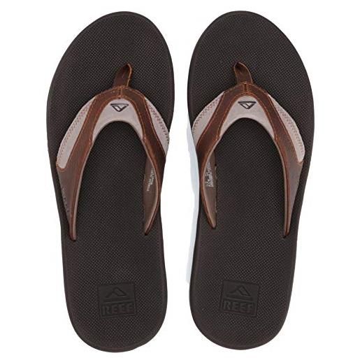 Vans - Infradito Da Uomo In Pelle, Marrone, 44.5 EU - Foto 9