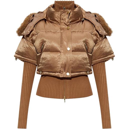 KNWLS giacca con cappuccio - marrone