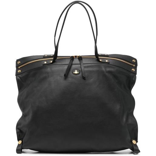 Vivienne Westwood borsone mara grande - nero
