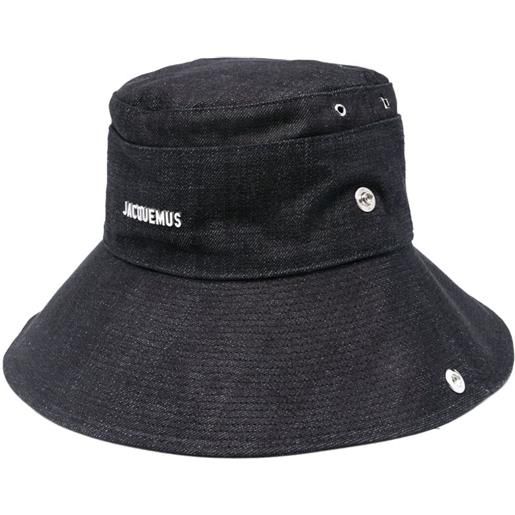 Jacquemus cappello bucket the de-nîmes - blu