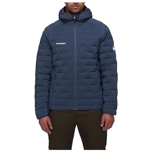 Mammut sender in hooded jacket men | giacca imbottita leggera da uomo con cappuccio per inverno | nero, l