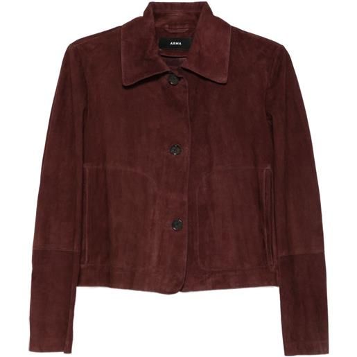 Arma giacca emy con bottoni - rosso