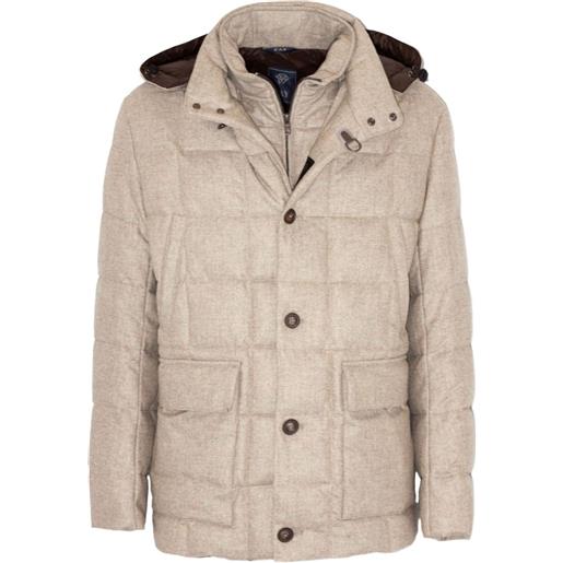 Fay giacca trapuntata con cappuccio - toni neutri