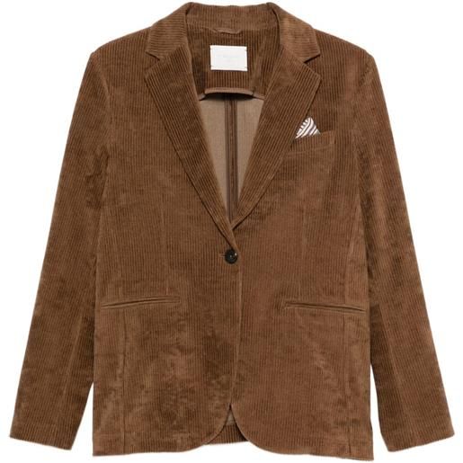 Circolo 1901 blazer a coste - marrone