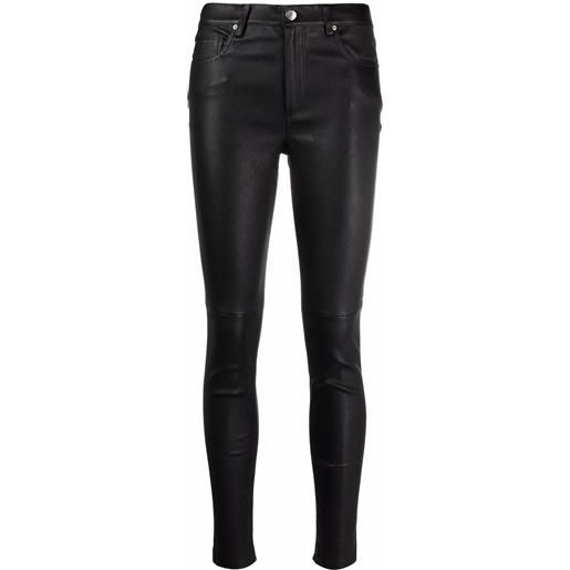 IRO pantaloni skinny zaslim - nero