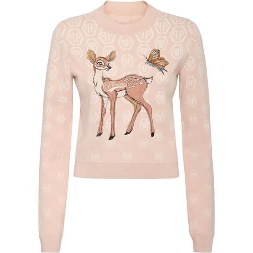 Philipp Plein maglione fairy - toni neutri