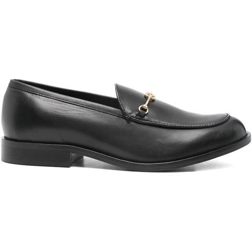 TWINSET mocassini con morsetto - nero