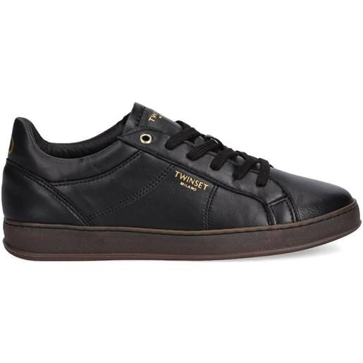TWINSET sneakers con logo - nero