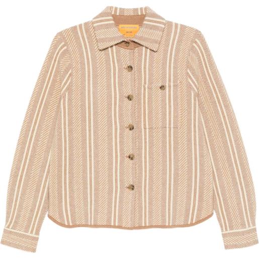 Guest In Residence camicia in cashmere - toni neutri