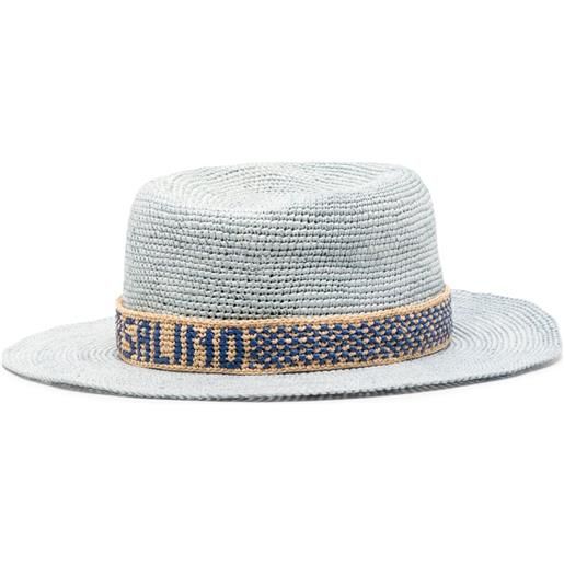 Borsalino cappello a tesa larga - blu