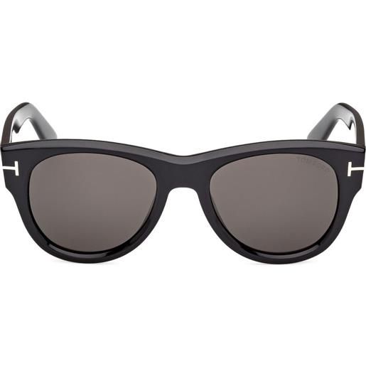 TOM FORD Eyewear occhiali da sole tondi - nero