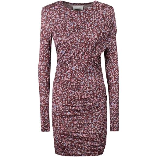 MARANT ÉTOILE abito a fiori - viola