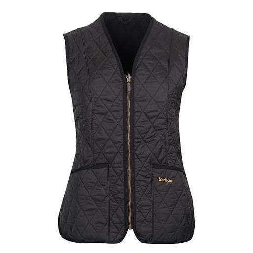 Barbour gilet donna black fleece betty liner