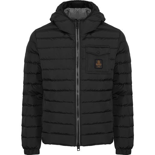 Refrigiwear piumino uomo modello hunter nero