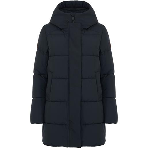 Save The Duck parka donna con cappuccio bethany nero