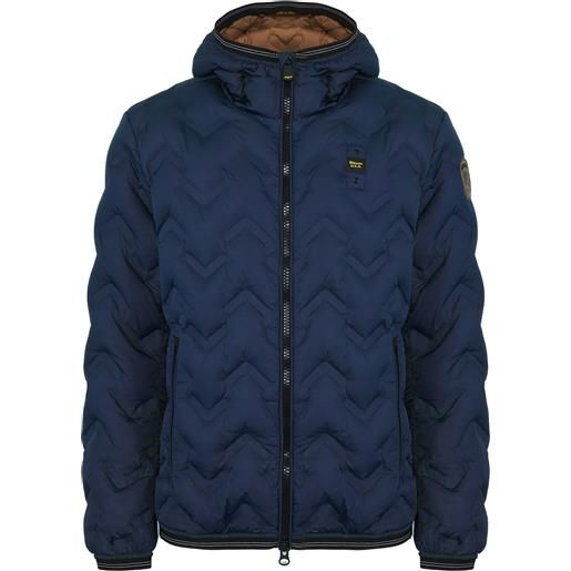 BLAUER piumino ad angoli piery