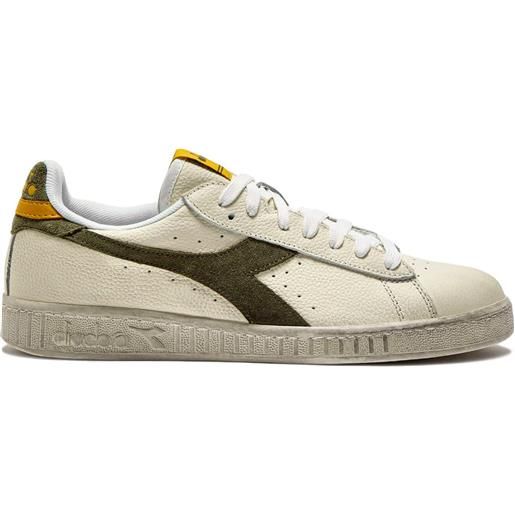 DIADORA game l low waxed suede pop