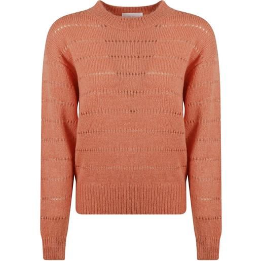 MARANT ÉTOILE maglione yona traforato - arancione