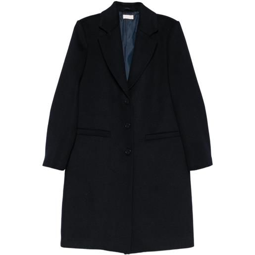 LIU JO cappotto monopetto - blu