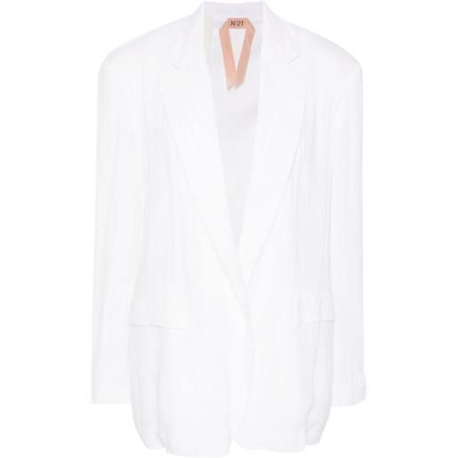 Nº21 blazer aperto - bianco