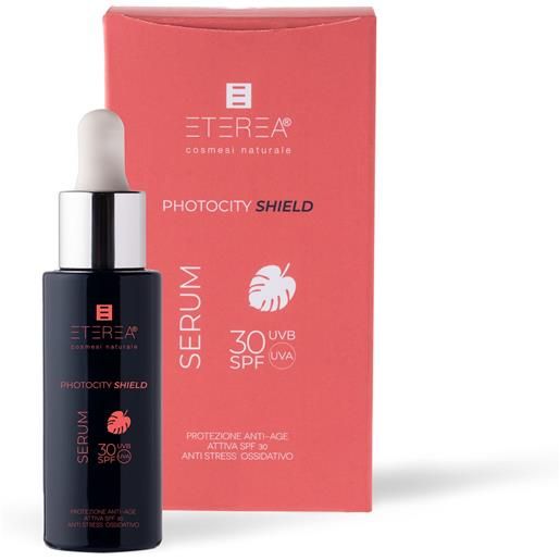 Eterea Cosmesi Naturale photocity shield serum spf30 30ml - trattamenti protettivi