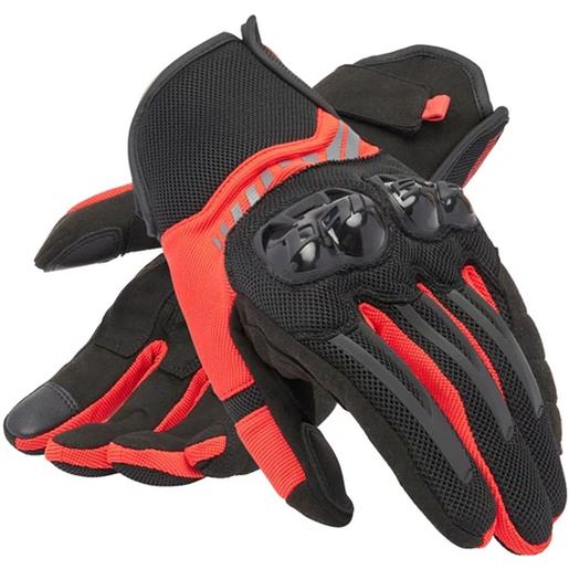 DAINESE guanti dainese mig 3 air black/red-lava