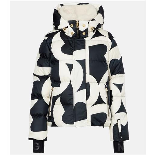 Bogner giacca da sci maja con stampa