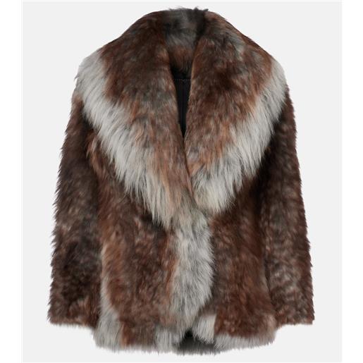 Jacques Wei cappotto in shearling