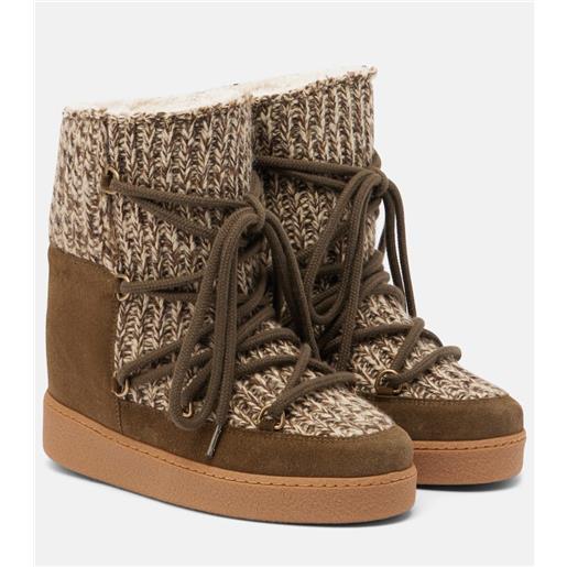 Isabel Marant stivaletti da neve con suede