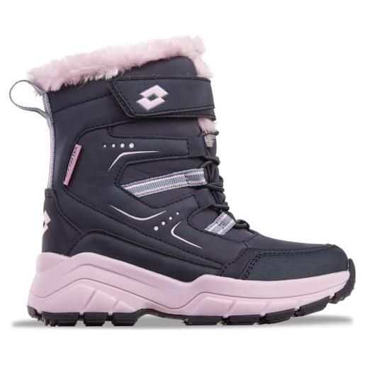 Lotto nizina tex k, stivali a metà polpaccio, navy violet, 34 eu