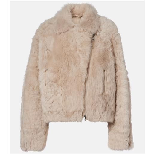 Brunello Cucinelli giacca in shearling