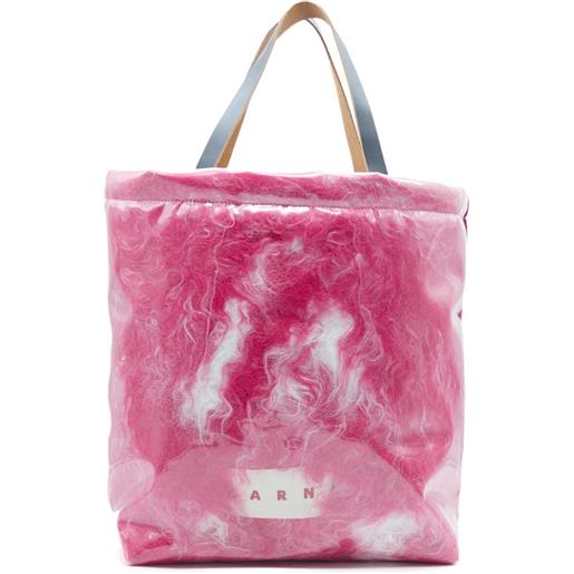 Marni shopping bags fucsia