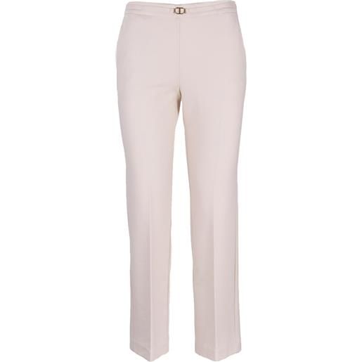 Twin Set pantaloni burro