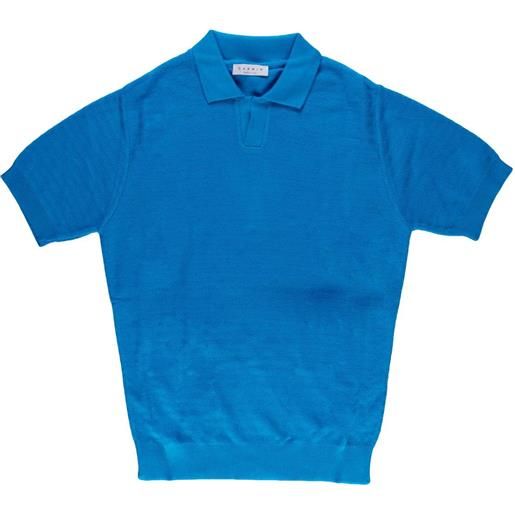Darwin polo azzurro