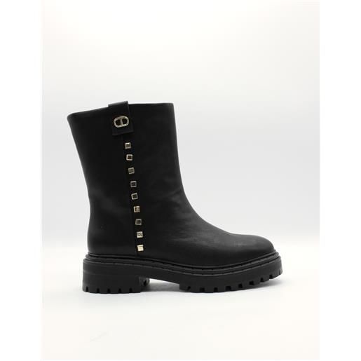 Twin Set tronchetto nero