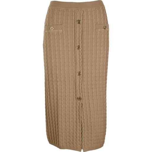 Twin Set gonna sabbia