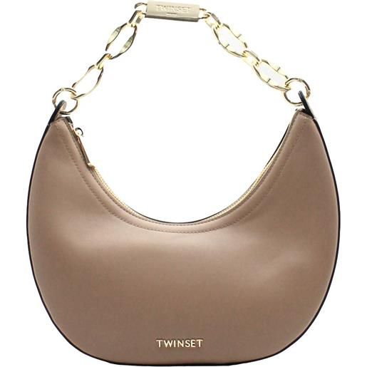Twin Set borsa a spalla cammello