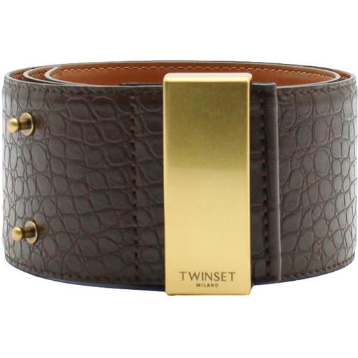 Twin Set cintura marrone