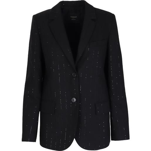 Twin Set giacca nero