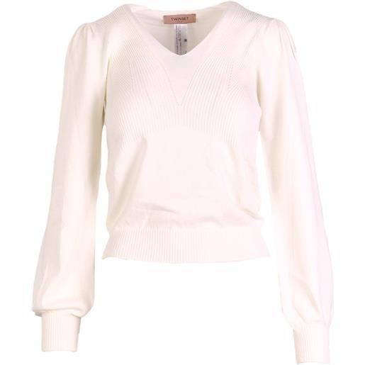 Twin Set maglia panna