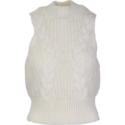 Twinset Actitude gilet avorio