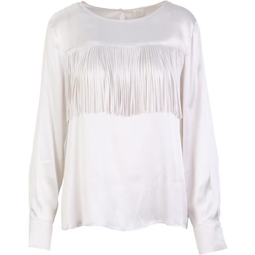 Marella Monochrome blusa bianco