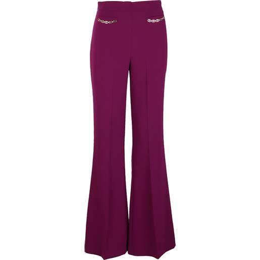 Twin Set pantaloni prugna